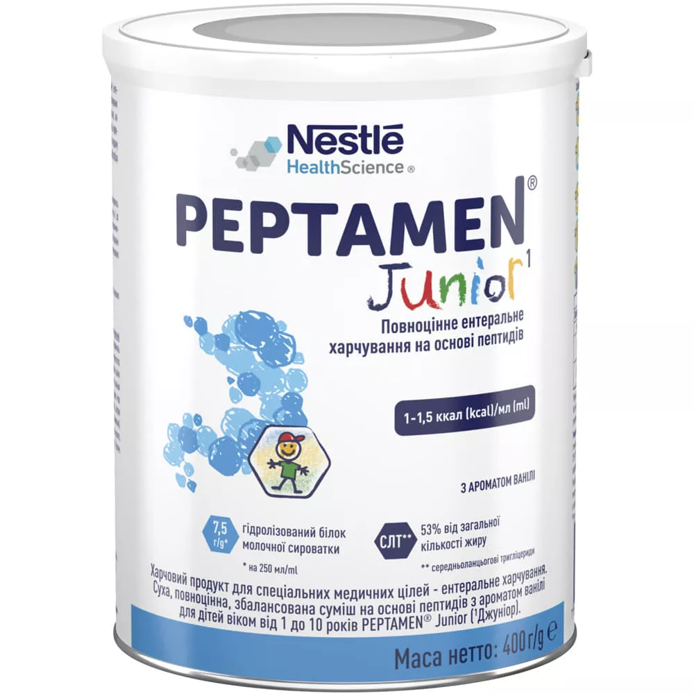 Смесь Nestle Peptamen Junior д/клин.питания 400г