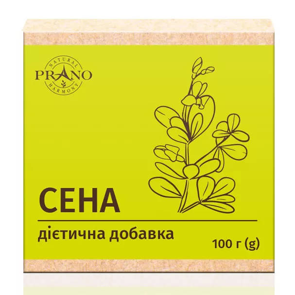 Фиточай Prano Сенны листья 100 г (Украина)