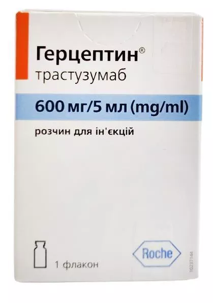 *Герцептин р-р д/ин.600мг/5мл 5мл фл.№1