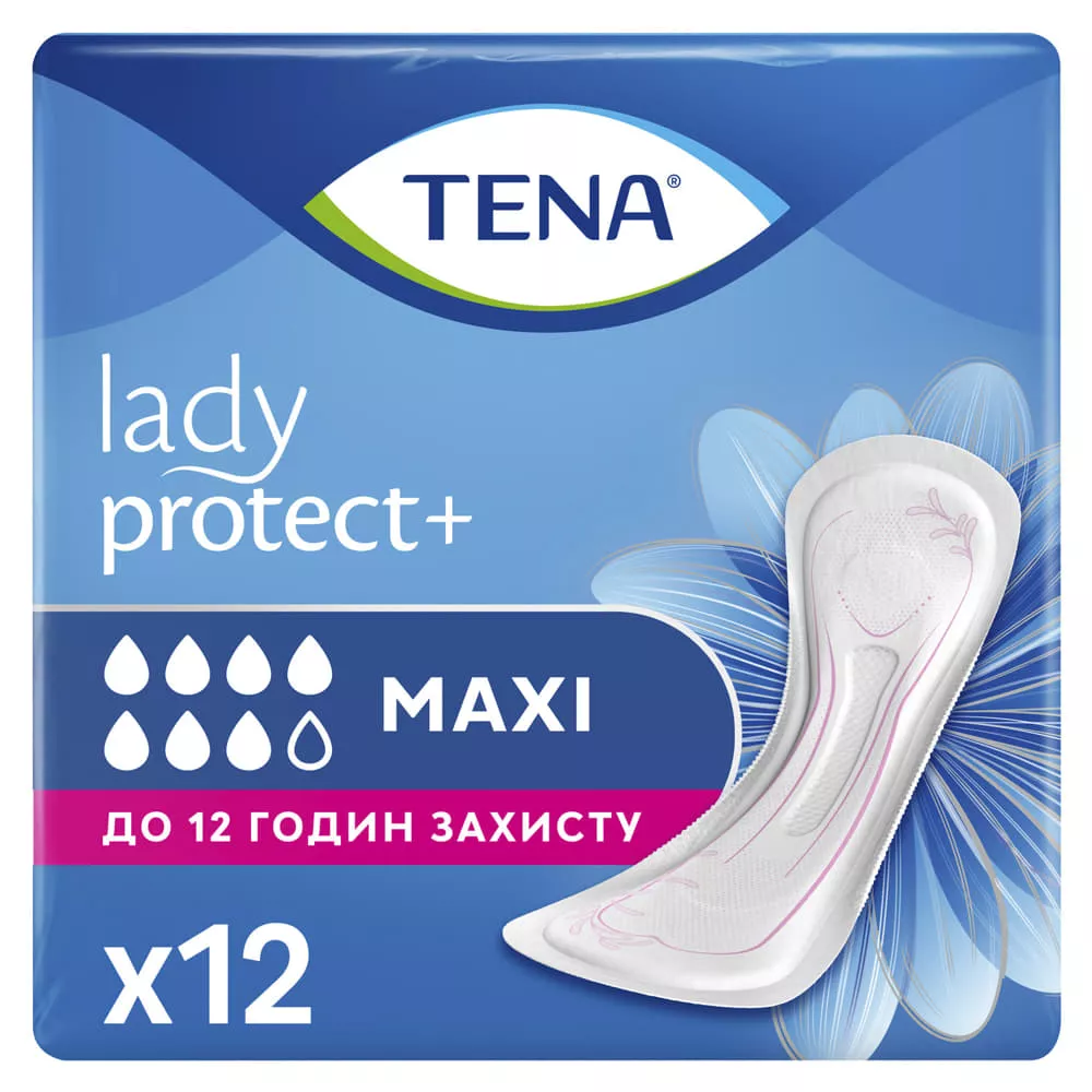 Урологические прокладки TENA Lady Maxi Insta Dry №12