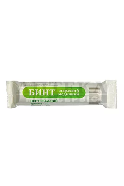 *Бинт Dr.White мед.н/ст. 7х14см тип 17