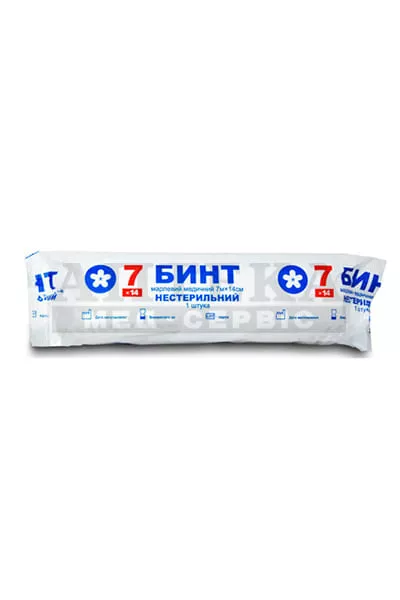 *Бинт нестерильный 7*14 см Виола