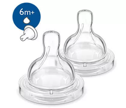 *Avent соска Classic для густої їжі 2шт