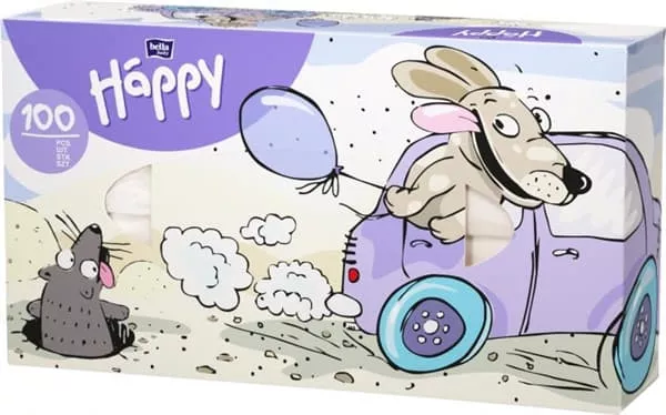 *Платочки Белла Baby Happy 2-х сл. №100