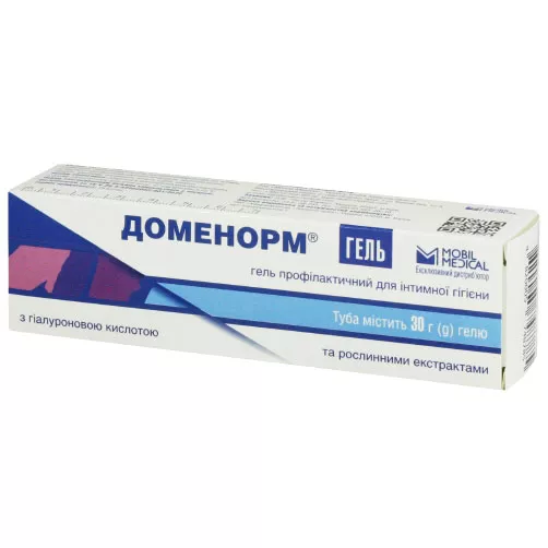 Доменорм гель д/инт. гигиены 30г
