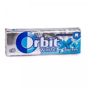 Жевательная резинка Orbit White Освежающая мята
