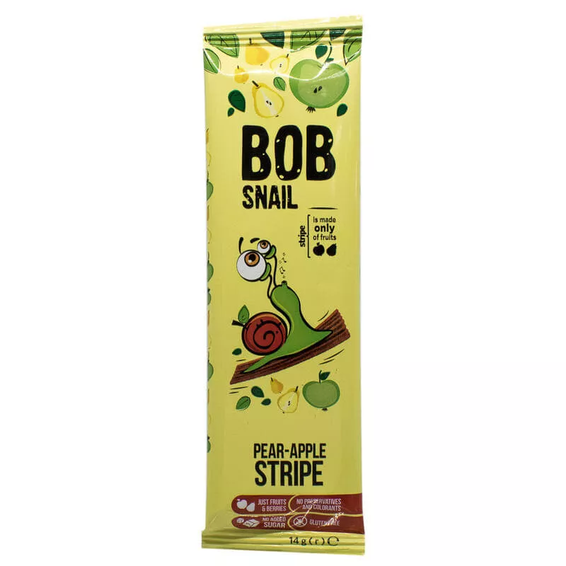 *Bob Snail Страйпсы яблоко-груша 14 г