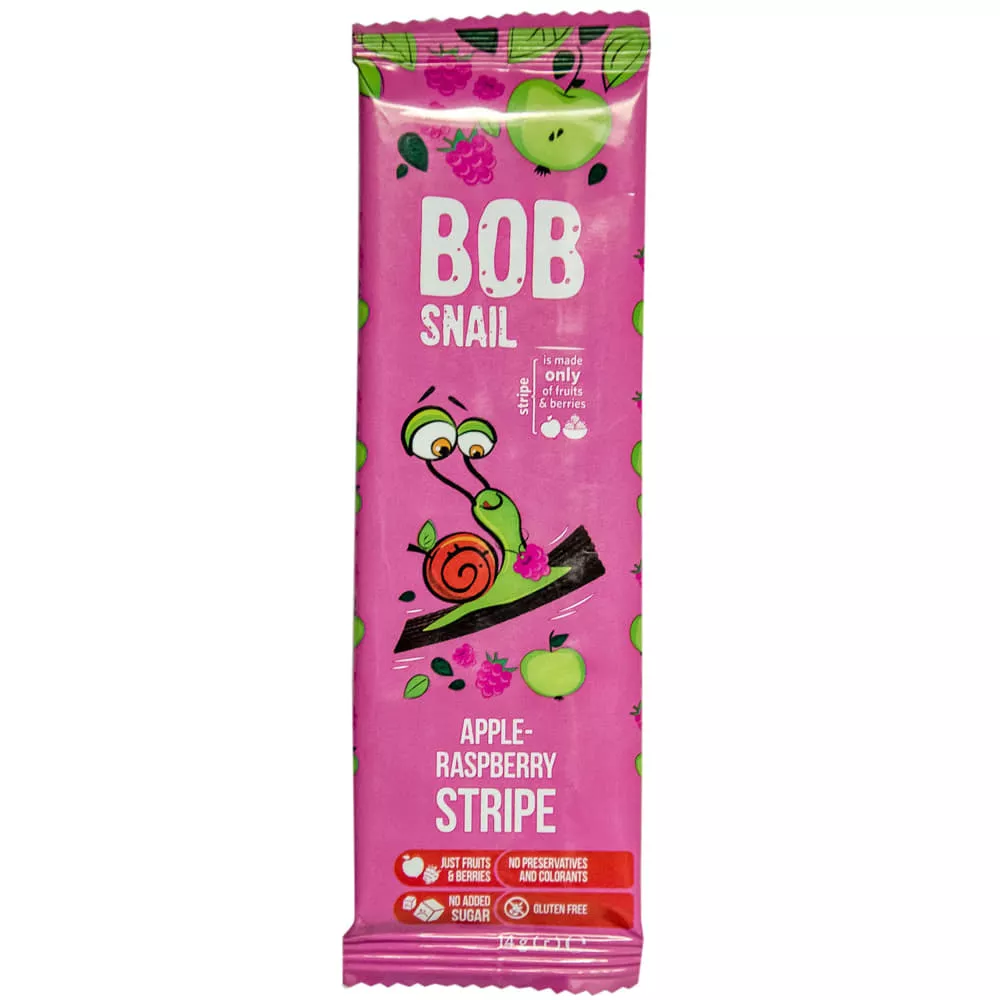 *Bob Snail Страйпсы яблоко-малина 14 г