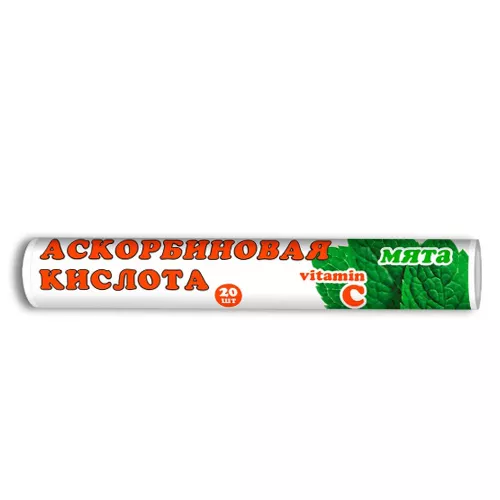 *Аскорбиновая к-та табл. 3г мята №20 Enjee
