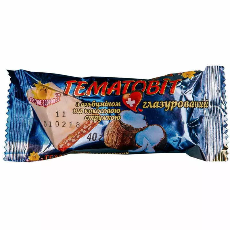 *Гематовит с кокосом глазированный Фарморганик