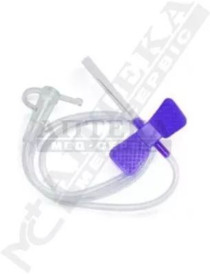 *Катетер MEDICARE Баттерфляй 24G фиолет.