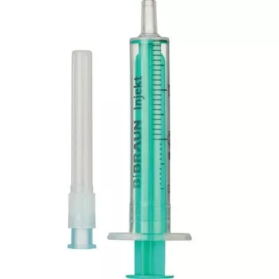 *Шприц 3-х комп. Omnifix Luer Duo с 1-й иглой 22G (0,7x30мм) 5мл №1 B.Braun