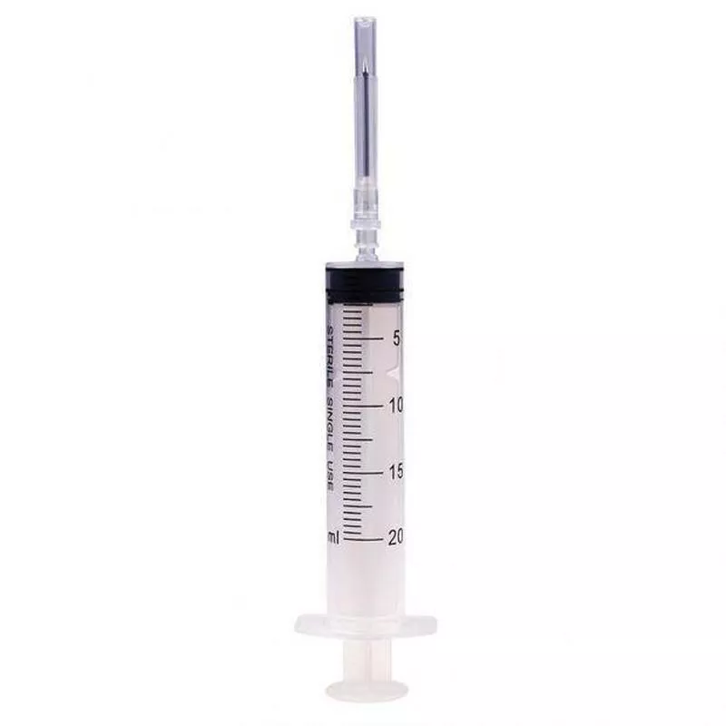 *Шприц 3-х комп. с 1-й иглой 21G (0,8х40мм) 20мл №1 Alexpharm