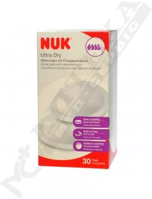 *Прокладки для груди NUK UltraDryComfort 30 шт.