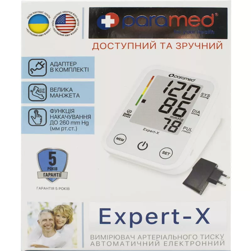 Тонометр Paramed Expert-X автомат