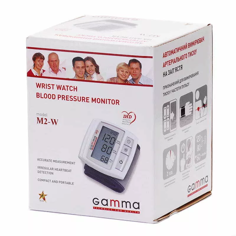 *Тонометр Gamma М2-W (запястье)