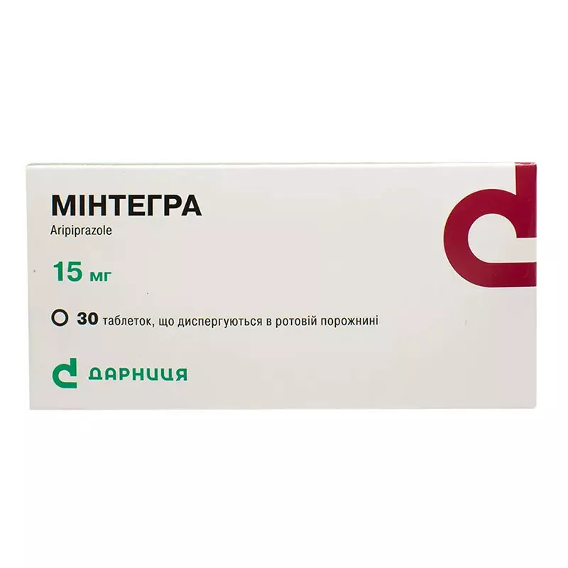 Минтегра-Дарница таблетки по 15 мг 30 шт.