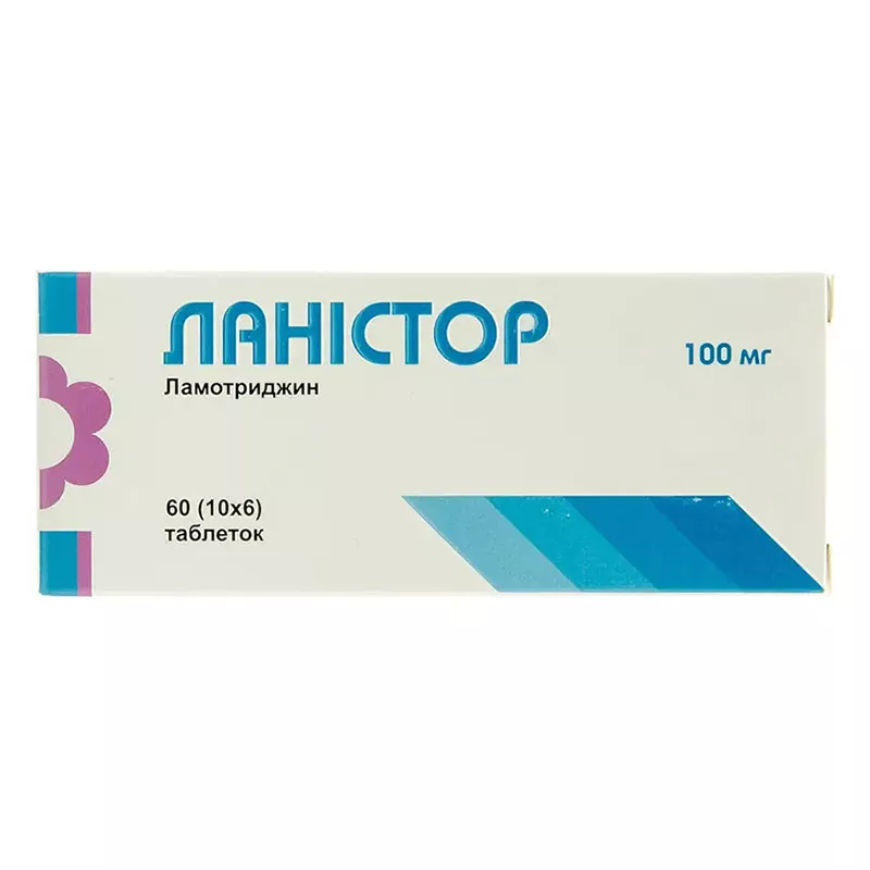 Ланистор таблетки по 100 мг 60 шт. (10х6)