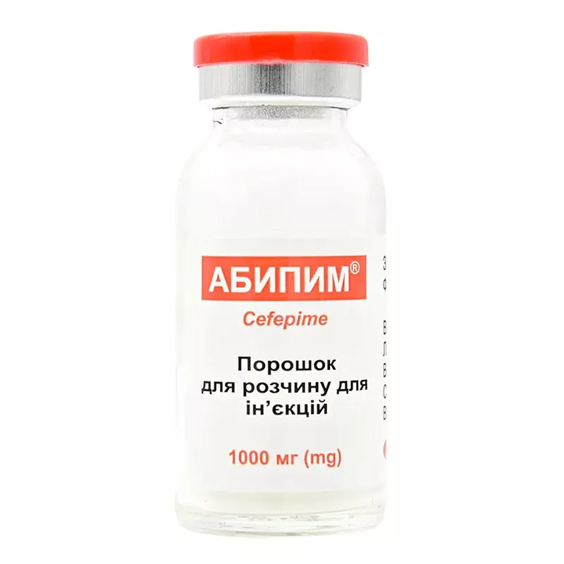 Абипим порошок по 1000 мг во флаконе 1 шт.