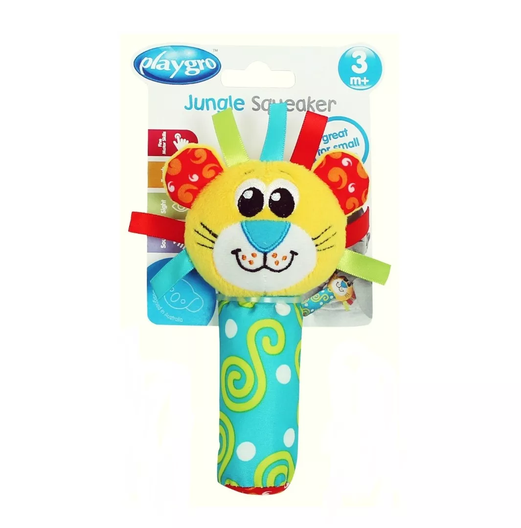 *Игрушка-пищалка Playgro Лев 0183442 от 3 мес