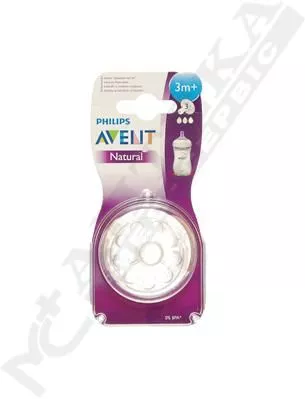 *Соска для кормления AVENT SCF653/27 Natural  3+ мес 2 шт