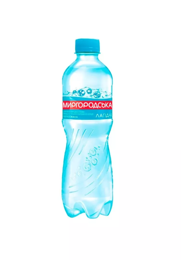 *Вода Миргородская Лагидна слабогаз 0,5 л