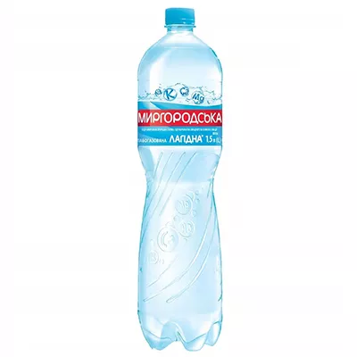 Вода Миргородская Лагидна слабогаз 1,5 л