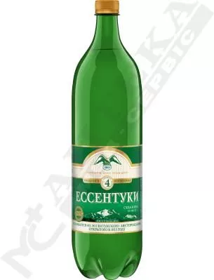 *Вода Ессентуки №4 минеральная 1,5л