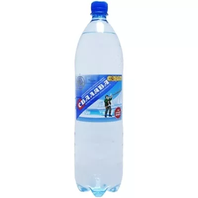 Вода Свалява минеральная газированная 1,5 л