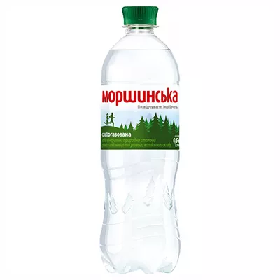 Вода Моршинская минеральная слабогаз 0,5 л
