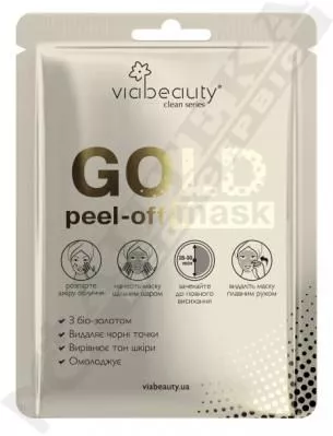 *Маска-пленка Via Beauty GOLD Mask с био-золотом