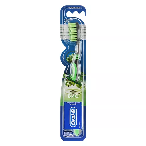 *Зубная щетка ORAL-B Био 40 средняя