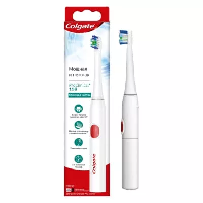 *Зубная щетка Colgate ProClinical 150 электрическая мягкая