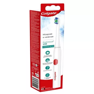 *Зубная щетка Colgate ProClinical 150 электрическая мягкая