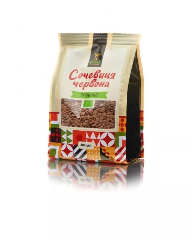 *Чечевица красная органическая Экород 400г