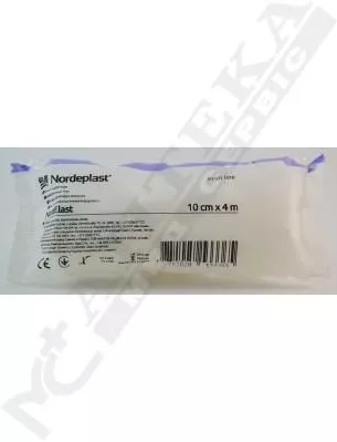 *Бинт NORDEPLAST НордЭласт хлопчатобумажный эластичный 10 см*4 м