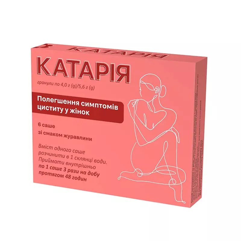Катария гранулы 4 г/5.6 г по 5.6 г в саше 6 шт.