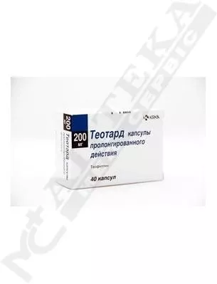 Теотард Sopharma таблетки по 300 мг 50 шт.