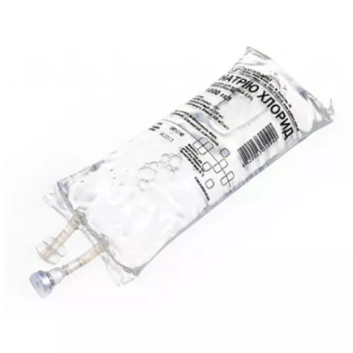 Натрия хлорид раствор для инфузий 0,9% по 250 мл во флаконе Bottle Pack - Юрия-фарм