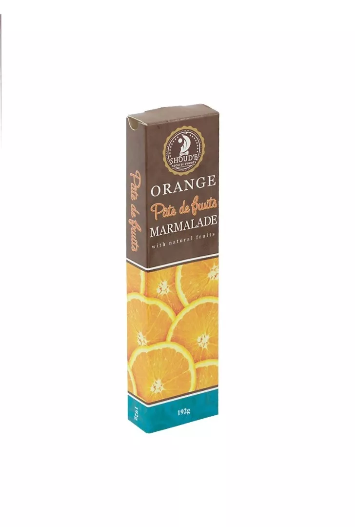 *Мармелад SHOUDE Pate de fruits апельсин 192г