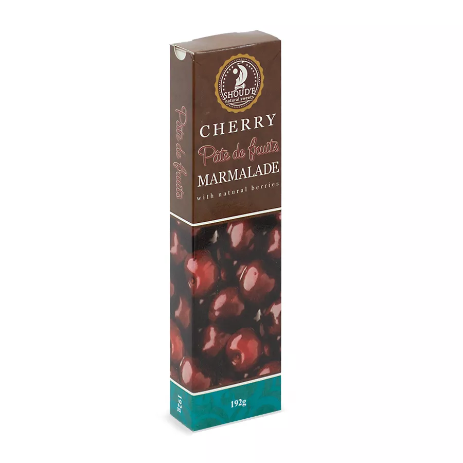 *Мармелад SHOUDE Pate de fruits вишня 192г