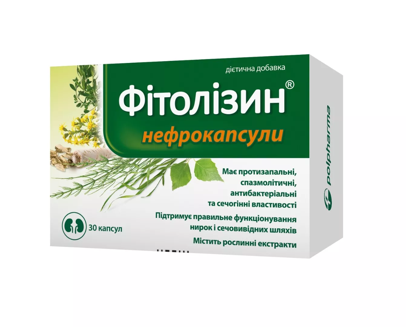 Фитолизин нефрокапсулы №30