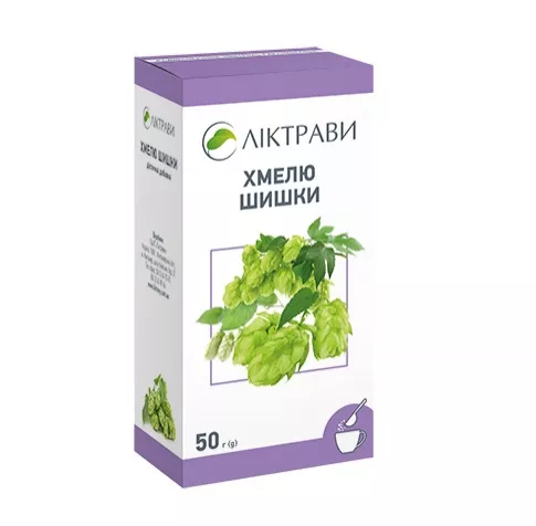 Хмеля Шишки диетическая добавка Лектравы 50г
