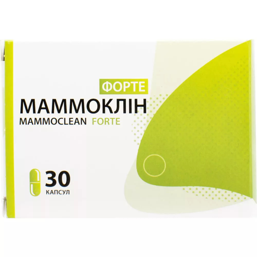 *Маммоклин Форте 400мг капс.№30