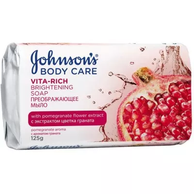 *Мыло Jonsons Body Care Vita Rich Преображающее с экстрактом цветка граната 125 г