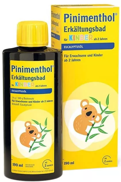 *Концентрат Pinimentol Жидкий для детей для ванн 190 мл