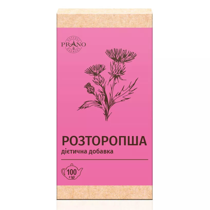 Фиточай Prano Расторопши плоды 100 г (Украина)