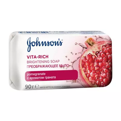 *Мыло Jonsons Body Care Vita Rich Преображающее с экстрактом цветка граната 90 г