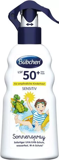 *Спрей сонцезащитный Bubchen SPF 50+ 200мл