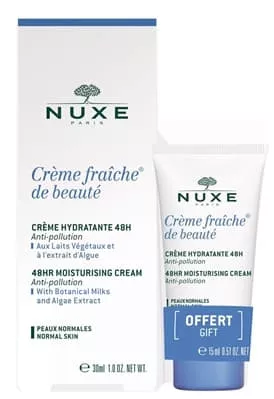 *NUXE набір Creme Fraiche крем зволожуючий 30мл+15мл VN047302